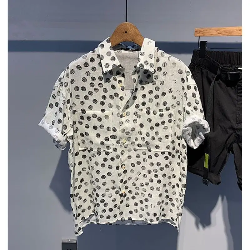 Men's Fashion 2024 Linen Jacket – Casual Solid Spring/Autumn Coat - Image 2