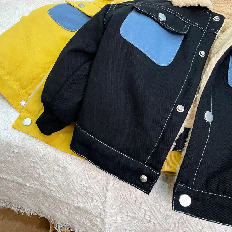 Korean Kids’ Winter Plush Coat – Girls & Boys Autumn Jacket (Ages 0–5) - Image 36