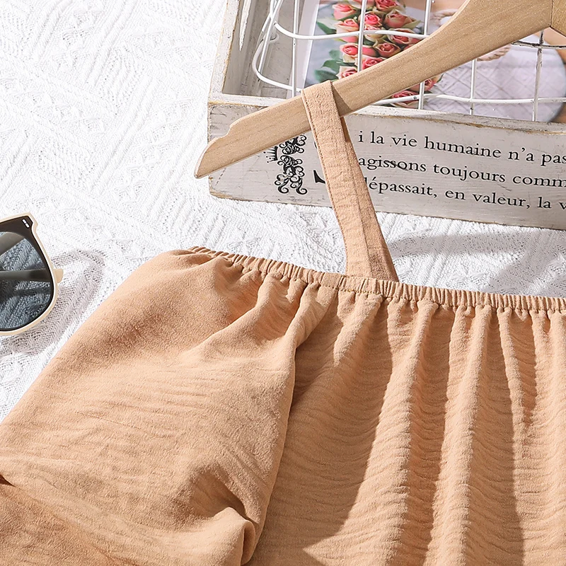 Korean Girls’ Spring/Autumn 2-Piece Sweatshirt & Pants Set (Ages 4–9) - Image 9