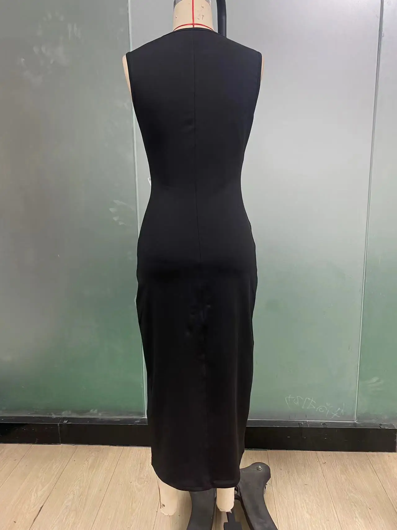 Women’s 2025 Spring/Summer Slim Dress Set – Bow Vest & Skirt - Image 11