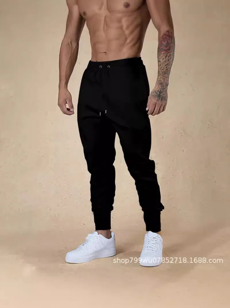 Men's Clothing 2025 Four Seasons Men's Leggings Trousers Casual Pants - Image 15