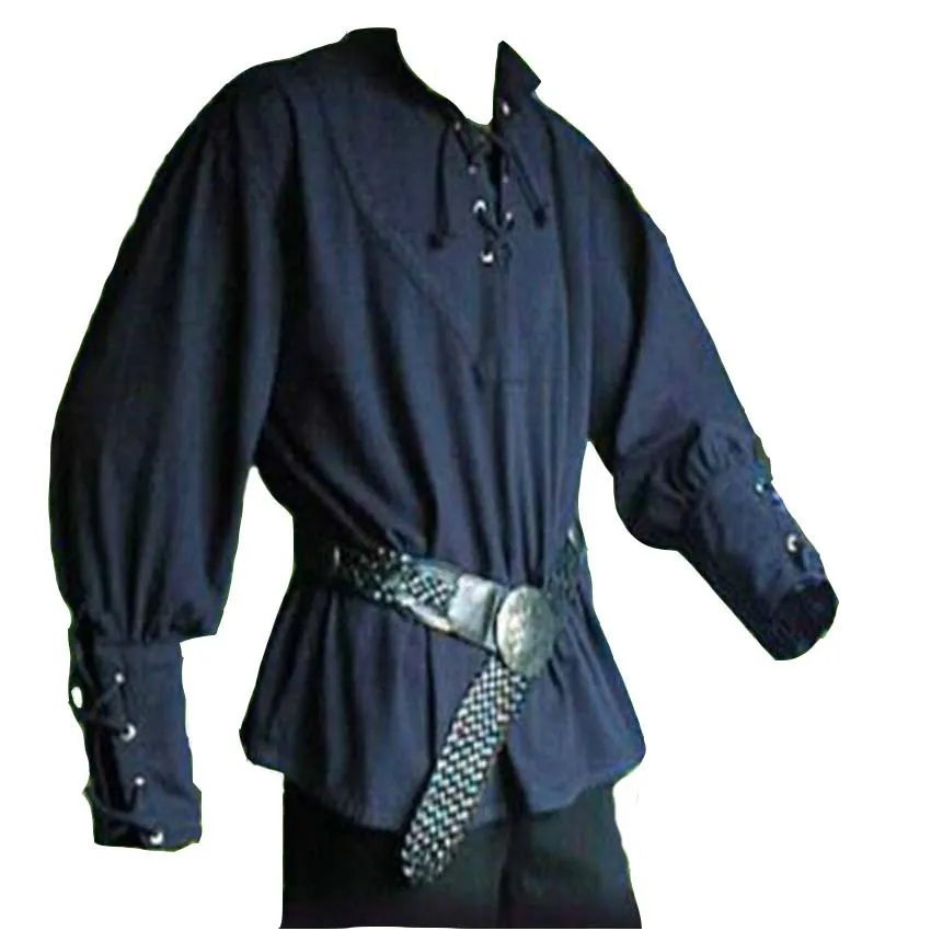 Man’s Fantasy Medieval Tunic & Renaissance Vest – Pirate Warrior Outerwear S-2XL - Image 6