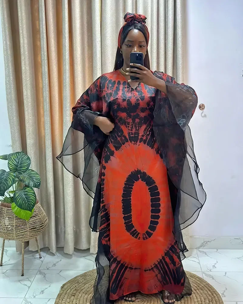 African & Middle Eastern Women’s Ankara Kaftan Maxi Dress – Traditional Tunic - Image 18