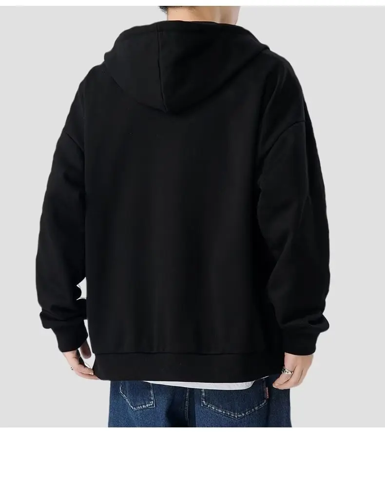 Men’s Autumn/Winter Casual Hoodies & Zippered Cardigans – Loose Jackets - Image 5