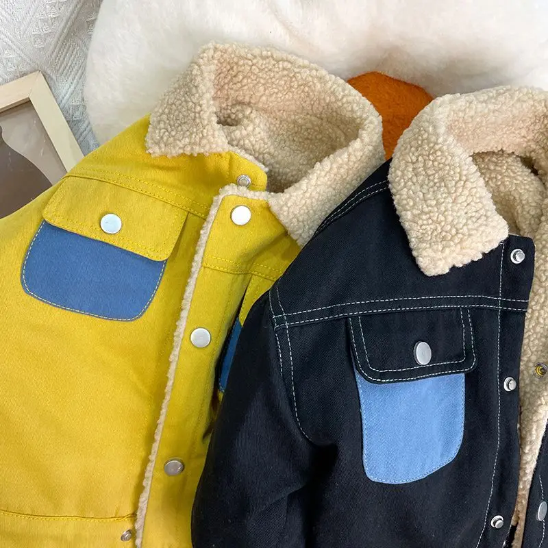 Korean Kids’ Winter Plush Coat – Girls & Boys Autumn Jacket (Ages 0–5) - Image 35