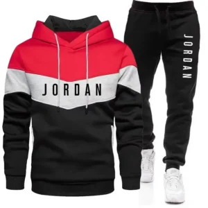 Men’s 2025 Tricolor Hoodie & Sweatshirt Tracksuit – Casual Sportswear