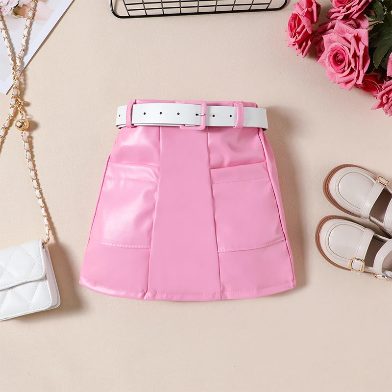 Girls’ 2-Piece Outfit – Long-Sleeve Top & Skirt for Toddlers - Image 10