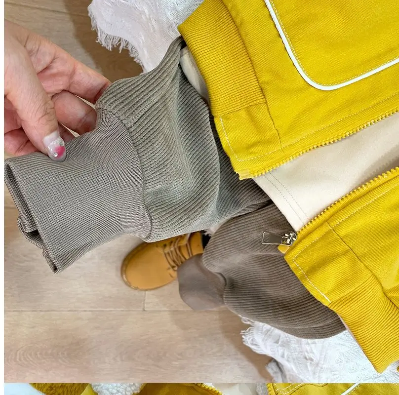 Korean Kids’ Winter Plush Coat – Girls & Boys Autumn Jacket (Ages 0–5) - Image 23