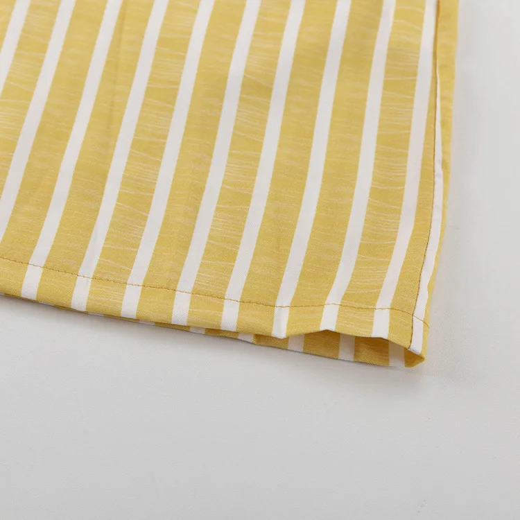 Women’s Clothing 2025 Autumn Striped Long Sleeve Lace Top & High Waist Trousers - Image 38