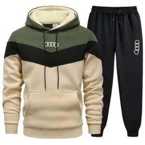 Men’s 2024 Tricolor Hoodie & Sweatshirt Tracksuit – Casual Sportswear