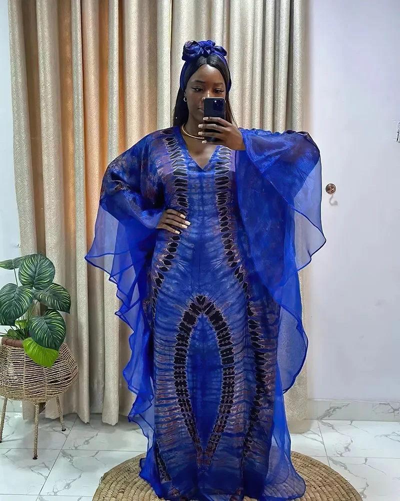 African & Middle Eastern Women’s Ankara Kaftan Maxi Dress – Traditional Tunic - Image 15