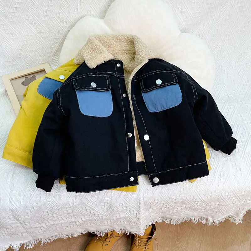 Korean Kids’ Winter Plush Coat – Girls & Boys Autumn Jacket (Ages 0–5) - Image 31