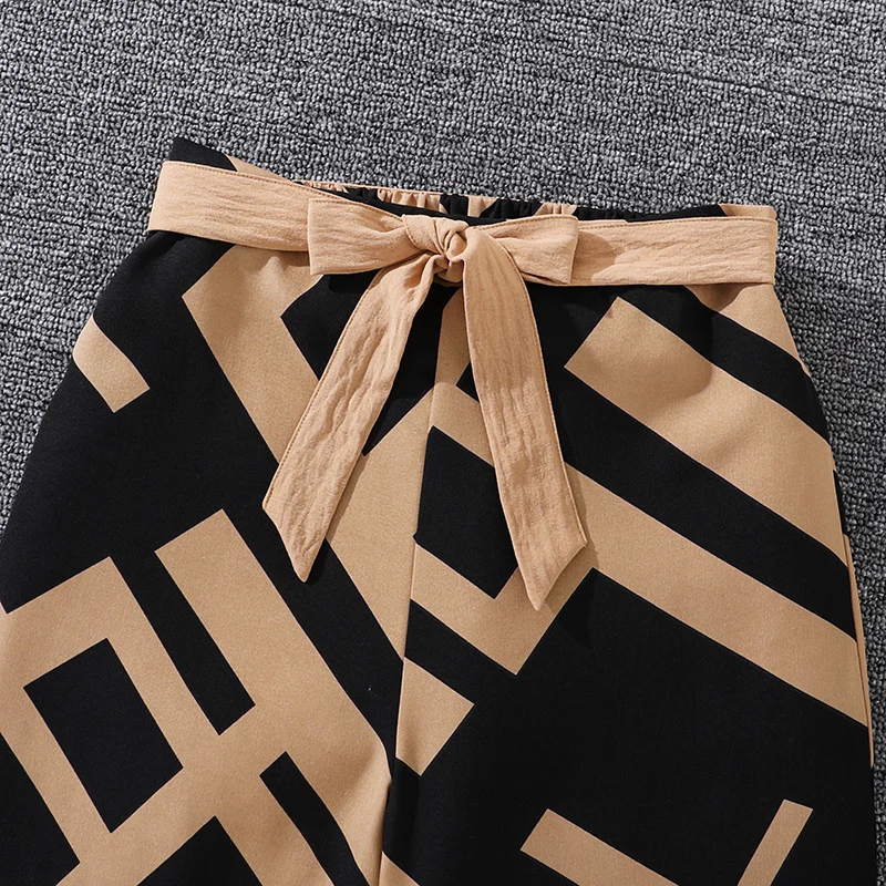 Korean Girls’ Spring/Autumn 2-Piece Sweatshirt & Pants Set (Ages 4–9) - Image 5