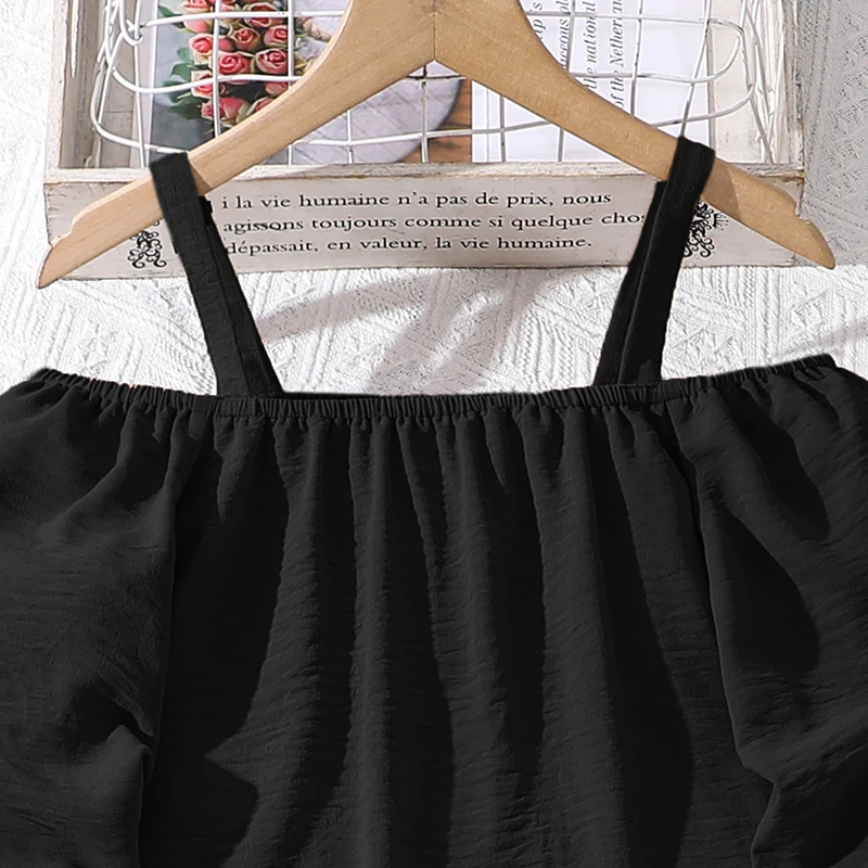 Korean Girls’ Spring/Autumn 2-Piece Sweatshirt & Pants Set (Ages 4–9) - Image 24