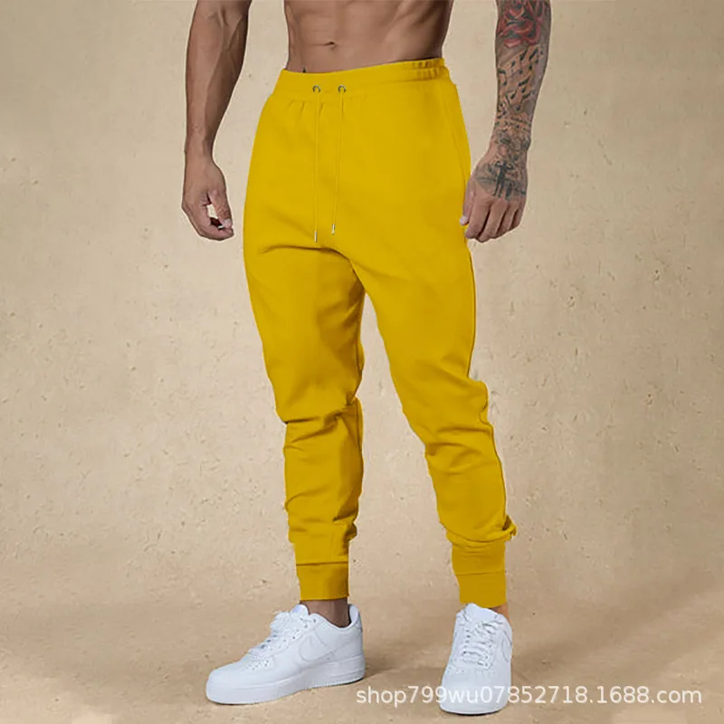 Men's Clothing 2025 Four Seasons Men's Leggings Trousers Casual Pants - Image 8