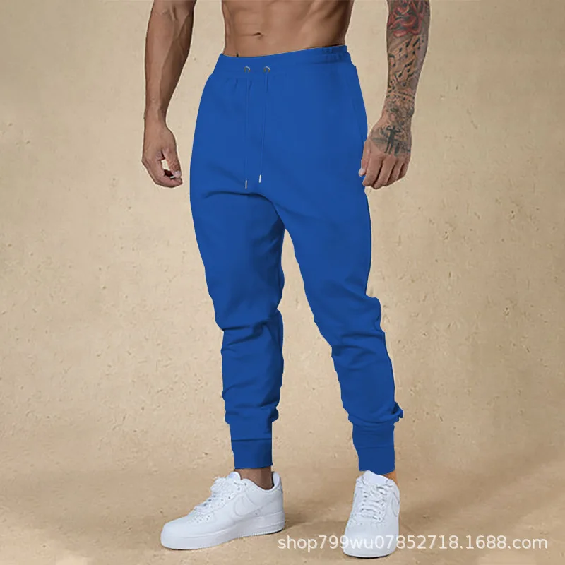 Men's Clothing 2025 Four Seasons Men's Leggings Trousers Casual Pants - Image 2