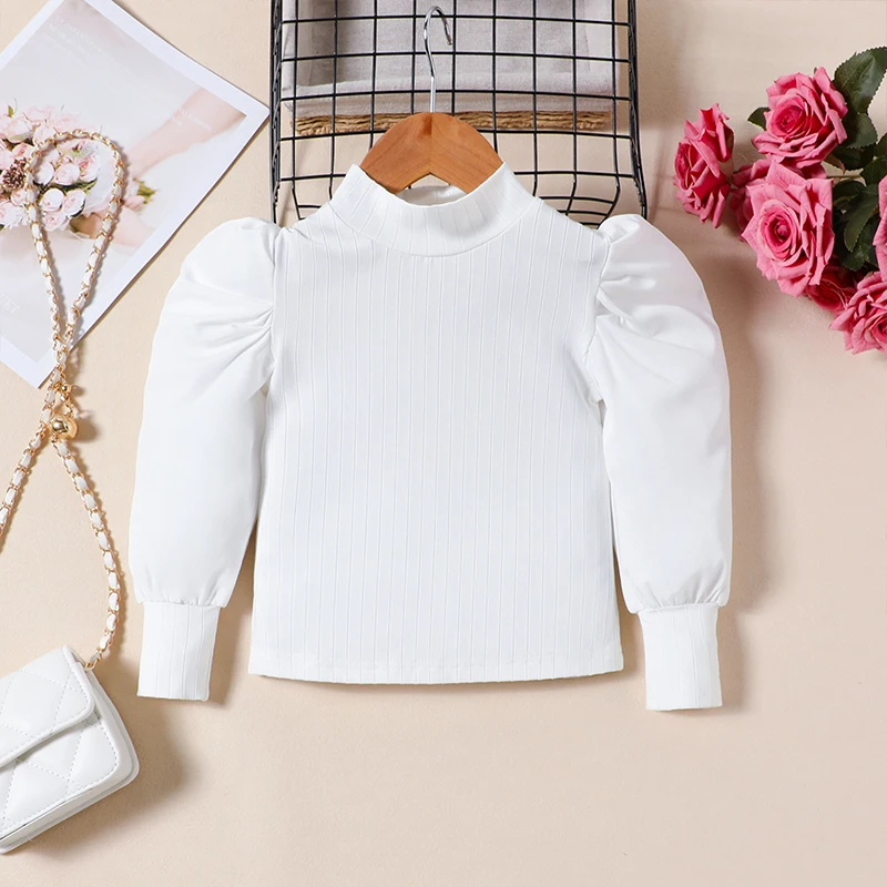 Girls’ 2-Piece Outfit – Long-Sleeve Top & Skirt for Toddlers - Image 4