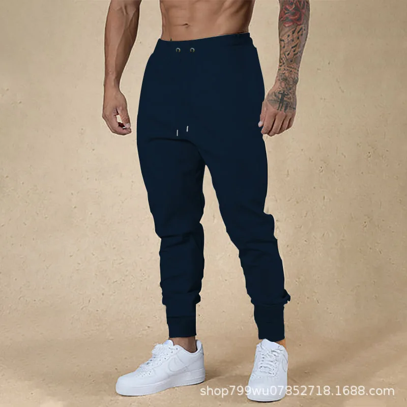 Men's Clothing 2025 Four Seasons Men's Leggings Trousers Casual Pants - Image 6