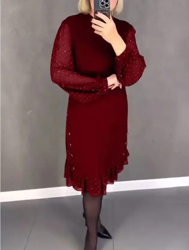 Women’s 2025 Elegant Black Party Dress – Sexy & Comfortable Long Dress - Image 9