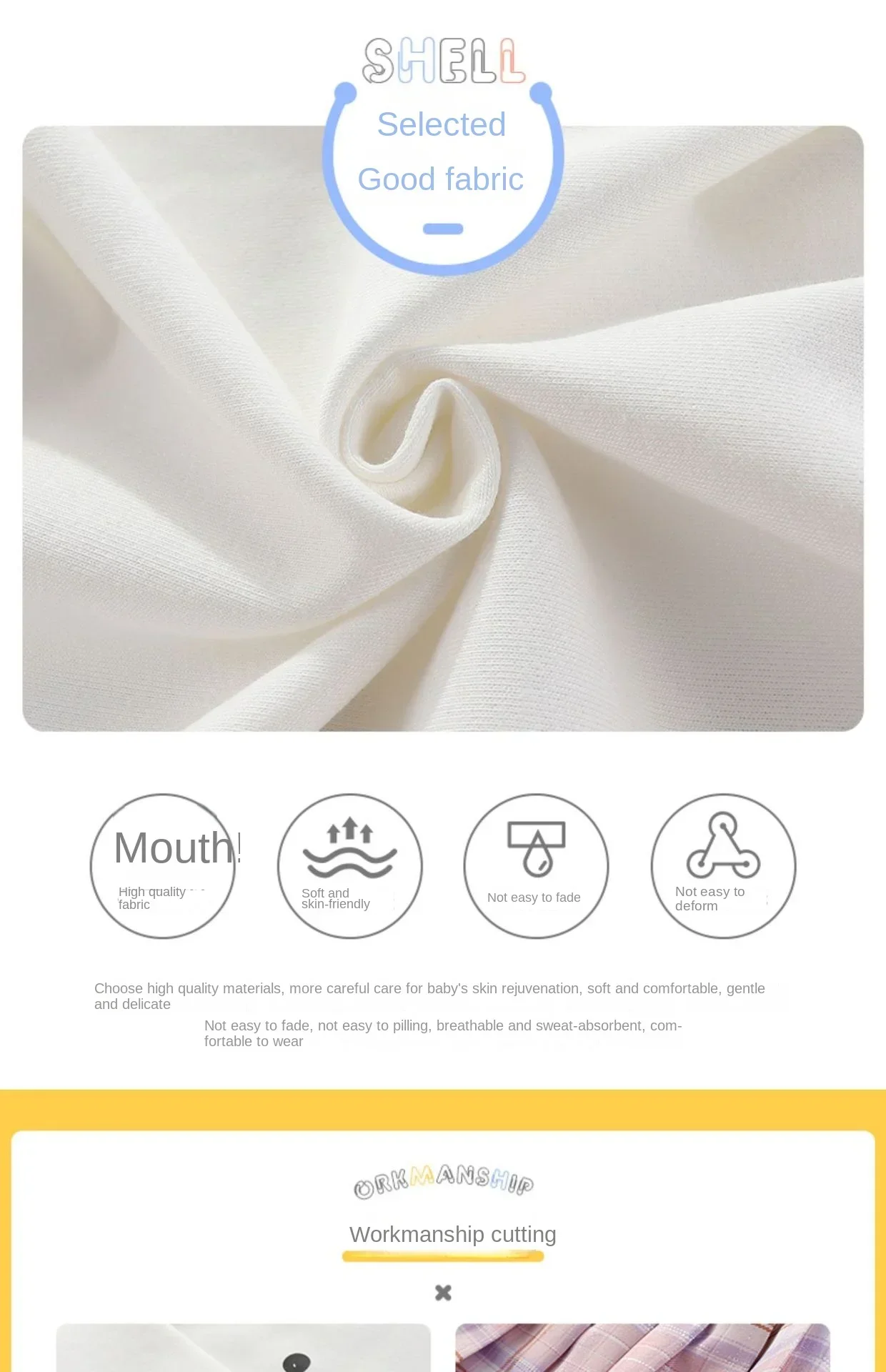 Kids’ Spring/Autumn 2-Piece Set – Kuromi Sweater & Checkered Pleated Skirt - Image 8